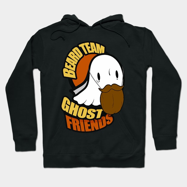 Ghost Friends Beard Team V2 Hoodie by GhostFriendsApparel